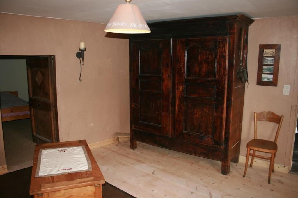 Chalet Avec Vue Sur Le Fort De Chateau Queyras Exteriör bild